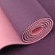 Коврик для фитнеса двухслойный TPE Zelart Yoga Mat 7675 размер 183x61x0,6см Violet-Pink - изображение 7