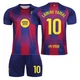 Детская футбольная форма FC Barcelona 2025/26 — Lamine Yamal №10 (домашняя) размер 30 (рост 160–165 см) - изображение 5