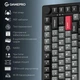Клавиатура GamePro Asgard Yord (MK266BK) - изображение 6