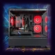 Ігровий комп'ютер "MiXzo Volt" | GeForce GTX1660 Super 6GB | AMD Ryzen 5 5500 |SSD M.2 | Wi-Fi | WIN11| Монітор LED IPS 24" |Ігровий набір| Навушники - изображение 3