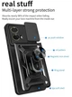 Протиударний броньований чохол із захистом камери для Motorola Moto Edge 50 Fusion Armor Case Keysion black - изображение 13