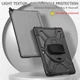 Чохол Rugged 3 Layers броньований протиударний з захистом Microsoft Surface Go 4 3 2 1 Чорний - изображение 3