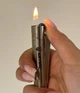 Зажигалка с гравировкой Clipper Metal Silver в футляре газовая турбо металлическая серебристая - изображение 5