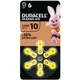 Батарейка Duracell для слуховых аппаратов размер 10, 6 шт. в упаковке (5007510/5011445) - изображение 1