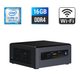 Неттоп Intel NUC NUC8BEH USFF / Intel Core i3-8109U (2 (4) ядра по 3.0 - 3.6 GHz) / 16 GB DDR4 / 256 GB SSD / Intel Iris Plus Graphics 655 / HDMI / Wi-Fi б/у - изображение 1