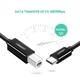 Кабель для принтера USB-C 2.0 to BM 2.0m US241 black Ugreen (50446) - изображение 4