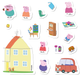 Пазл магнитный DoDo Дом мечты Peppa Pig 20 элементов (4823115911285) - изображение 2