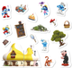 Пазл магнитный DoDo Дом мечты The Smurfs. Столовая Шефа 20 элементов (4823115911308) - изображение 2