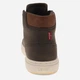 Мужские кеды высокие Levi`s 316061930 41 Коричневые (1159847807) - изображение 4