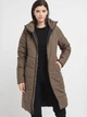 Куртка зимняя длинная женская Jack Wolfskin Deutzer Coat W 1207501-5719 XS Коричневая (4064886313193) - изображение 5