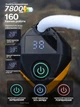 Портативный душ MaxFlow M78 с насосом на аккумуляторе 7800 mAh — походный переносной душ для дачи и туризма, улучшенный аккумулятор (700067) - изображение 3
