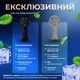Вентилятор на аккумуляторе ручной вентилятор настольный мини вентилятор беспроводной портативный вентилятор с держателем для телефона Hofmy AС-69 Black - изображение 4