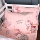 Простынь MirSon Полуторная 150х220 см 17-0873 Hello Kitty Love Бязь (2200012150344) - изображение 2
