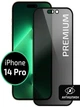 Защитное стекло антишпион для iPhone 14 Pro на весь экран приватное стекло Shieldy - изображение 1