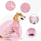 Утеплена піжама для собак Wan Talk Pet Onesie PJs Slim Fit, Grey, XL - зображення 3