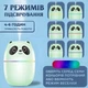 Увлажнитель воздуха с подсветкой аромадифузор портативный увлажнитель воздуха в машину ароматический диффузор USB ночник в детскую ночник аромадифузор Humidifier 220ml Green Hofmy QW-16 - изображение 5