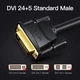 Видео Кабель Vention DVI (24+5) to VGA 3M, Black - изображение 4