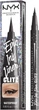 Насыщенная водостойкая подводка-фломастер для век NYX Professional Makeup Epic Ink Graphite Glitz 06 1 мл (800897269395) - изображение 1