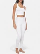 Пижама (топ + штаны) женская Calvin Klein 746826793 L Белая (1159799652) - изображение 5
