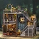3D конструктор Румбокс «Магический дом» кукольный домик DIY с пылезащитным куполом и подсветкой (AA0039) - изображение 1