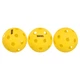 Мячи для пиклбола Teloon PB02 12 штук в комплекте Yellow - изображение 3