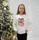 Свитшот детский новогодний белый, рост 122 SWwhite3gn - изображение 3