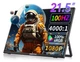 HGFRTEE 21,5-дюймовий портативний ігровий монітор Full HD 1080P 100 Гц 4000:1 контрастність екрану для ПК Xbox PS4 / 5 Switch VA панель - изображение 1
