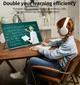 HGFRTEE 21,5-дюймовий портативний ігровий монітор Full HD 1080P 100 Гц 4000:1 контрастність екрану для ПК Xbox PS4 / 5 Switch VA панель - изображение 8