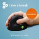 Mysz R-Go Tools HE Break Mouse Bezprzewodowa/Bluetooth Czarna (RGOHEWL) - obraz 4