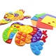 Набор для творчества детей Vladi Toys "Мягкая фигурная мозаика. Тукан" VT4511-02 - изображение 6