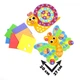 Набор для детского творчества Vladi Toys "Мягкая фигурная мозаика. Улитка" VT4511-01 - изображение 3