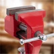 Тиски слесарные мини 50 мм INTERTOOL HT-0056 - изображение 2