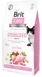 Корм Brit Care Sterilized Sensitive Fresh Rabbit беззерновий корм для котів із чутливим травленням 7 кг - изображение 1
