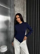 Жіночий блискучий боді з рукавом Uaclothes 42-44 Синій (like36020-164421349) - зображення 2