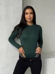 Жіночий блискучий боді з рукавом Uaclothes 42-44 Зелений (like36018-164401349) - зображення 4