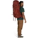 Туристический рюкзак Osprey Aether 65 Acorn Red S/M (009.3999) - изображение 6