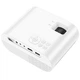 Проектор Hoco DT1 720P ручний фокус, проектор бездротовий, Android, Wi-Fi 2.4G/5G Bluetooth 5.0 з функцією дзеркалювання екрану Білий - зображення 6