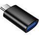 Перехідник BOROFONE BV26C Type-C male to USB female (USB3.0) OTG для передачі даних для телефона/пристроїв Чорний - изображение 3