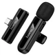 Мікрофон бездротовий Hoco L20 Fair wireless microphone Type-C для Android Чорний - изображение 3