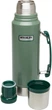 Термос Stanley 1 л (літр) Vacuum Legendary Classic Hammertone Green вакуумный зеленый - изображение 1