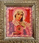Набор для вышивки бисером ArtWork икона Богородиця Иерусалимская НВТ 7034 6х7см з рамкой в комплекте - изображение 1