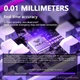 Клавиатура AULA HERO 84 HE Purple Магнитные Свитчи. Проводная 8000Hz/s. RGB Панель, 84 keys, Switch 0.01mm. Rapid Trigger - изображение 4
