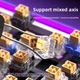 Клавиатура AULA HERO 84 HE Purple Магнитные Свитчи. Проводная 8000Hz/s. RGB Панель, 84 keys, Switch 0.01mm. Rapid Trigger - изображение 5