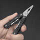 Мультитул NexTool Mini Sailor (NE20135A) мини-инструмент брелок с плоскогубцами на 10 функций универсальный, Black - изображение 4