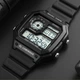 Наручний годинник Skmei 1299BK Black - зображення 3