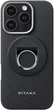 Magnetyczne pierścień-podstawka na telefon Pitaka MagEZ Grip 3 Twill 600D Black/Grey (MGB2402) - obraz 4