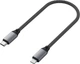 Кабель синхронізації Satechi USB Type-C to Lightning Cable 0.25 м Space Gray (ST-TCL10M) - зображення 1