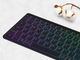 Клавіатура бездротова Canyon HKB-W11 Slim Dual Mode Wireless/Bluetooth RGB Black (CNS-HBTK11B) - зображення 10