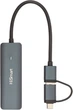 USB-hub PowerPlant USB 3.0 - 4 x USB 3.0 (CA913466) - obraz 2