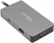 USB-hub HiSmart USB Type-C - 2 x HDMI, 1 x VGA, 1 x USB Type-A, 1 x USB Type-C, PD 60 W (CA913879) - obraz 3